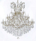 Set of 2-1 Large Foyer/Entryway Maria Theresa Empress Crystal (Tm) Chandeliers Lighting! H 60" W 52" and 1 Chandelier Crystal Lighting H30" X W28" - B12/2756/36+1 + 21532/12+1 A500-