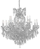 Set of 2-1 Chandelier Crystal Lighting Empress Crystal (TM) H38" W37" and 1 Large Foyer/Entryway Maria Theresa Empress Crystal (tm) Chandelier Lighting! H 52" W 46" - CS/1/21510/15+1 + CS/52/2MT/24+1 A500-
